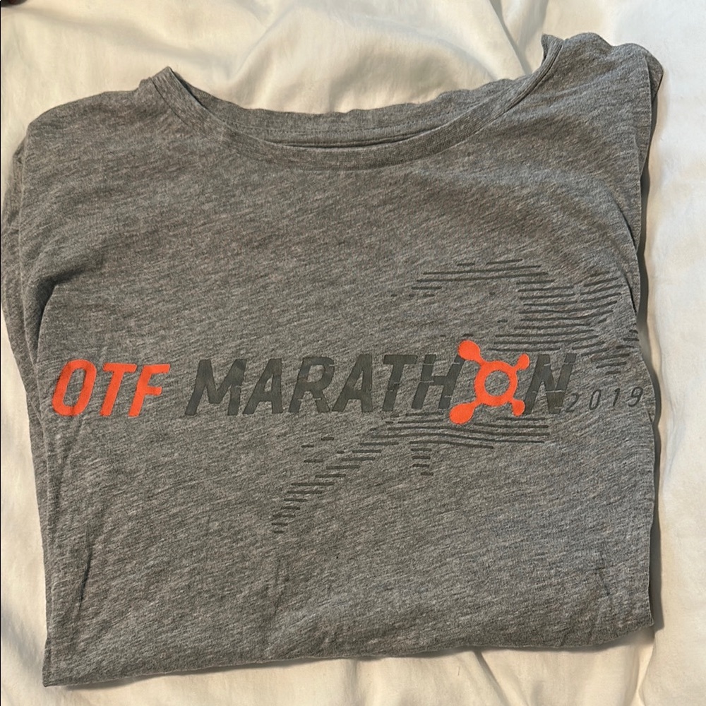 Orangetheory Marathon Gray T-Shirt